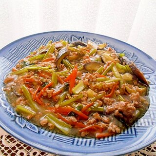 残り野菜の炒め物